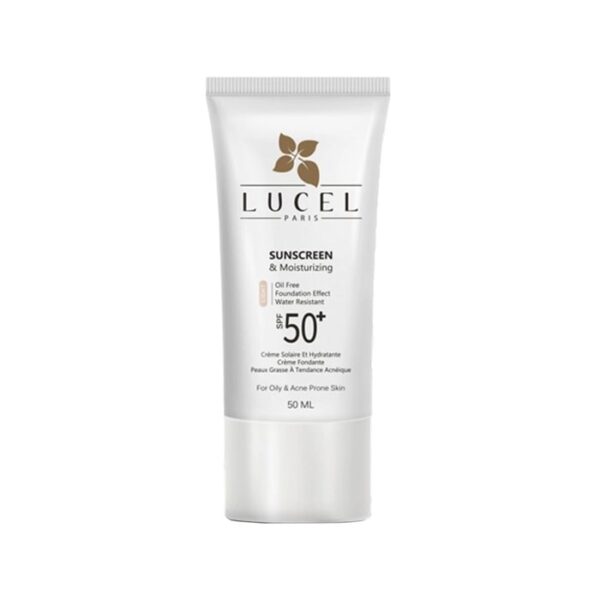 ضد آفتاب کرم پودری فاقد چربی +SPF 50 لوسل LUCEL