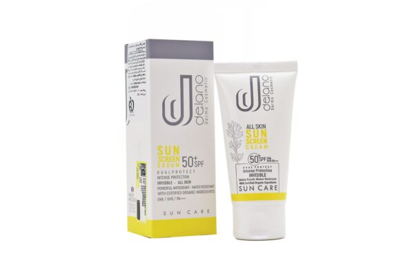 کرم ضد آفتاب ساده با delano SPF 50+ 50ML