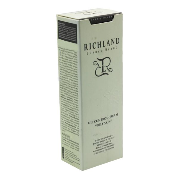 کرم کنترل کننده چربی مناسب پوست چرب ریچلند RICHLAND 50ML