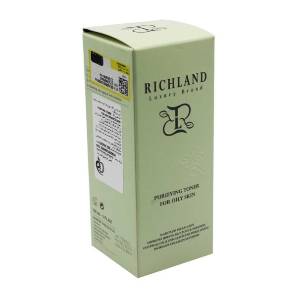 تونر پاک کننده مناسب پوست چرب ریچلند RICHLAND 150ML